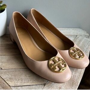 Pink Tory Burch Women's Block Heel Shoes